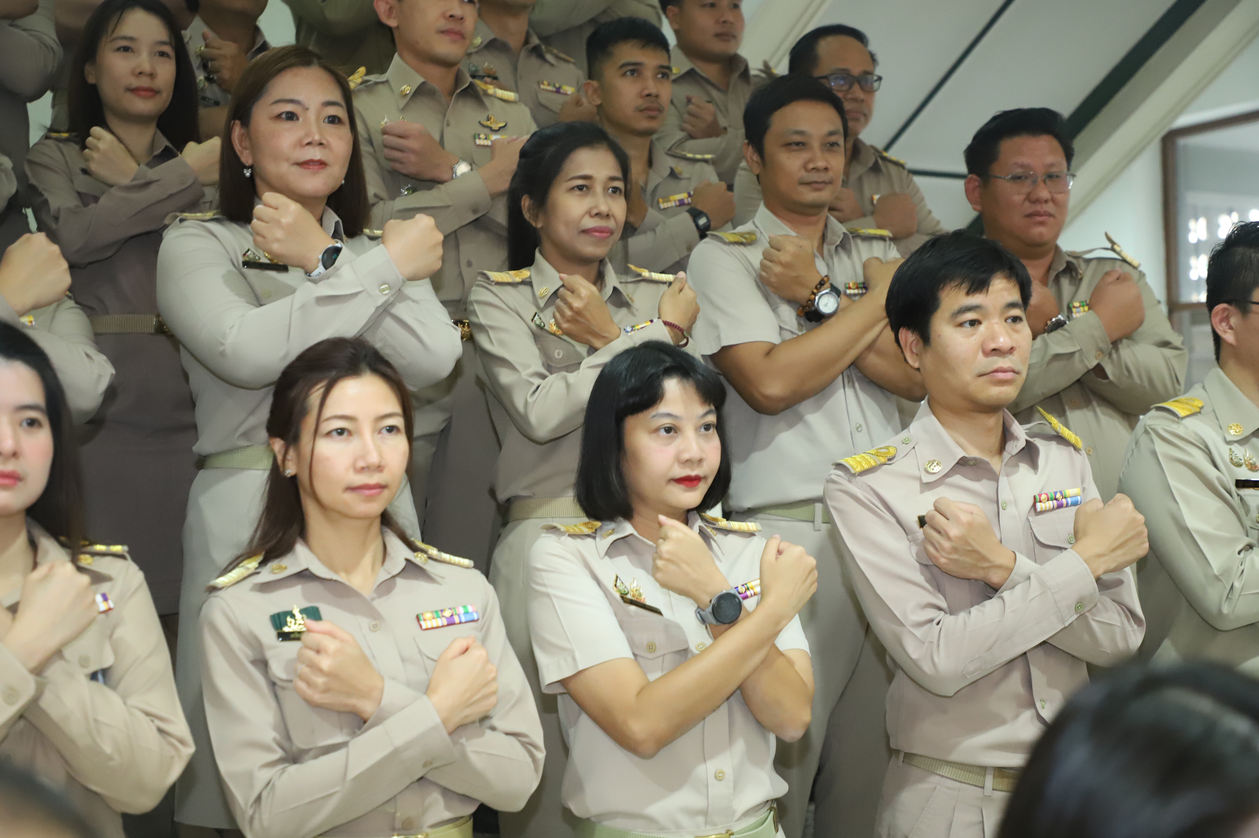 title - สกม. ประกาศเจตนารมณ์เป็นองค์กรคุณธรรม ประจำปีงบประมาณ พ.ศ. 2569 พร้อม แสดงออกเชิงสัญลักษณ์และแสดงเจตนารมณ์ไม่รับของขวัญและของกำนัลทุกชนิดจากการปฏิบัติหน้าที่ (No Gift Policy)